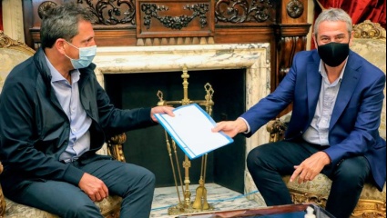 Ferraresi coincidió con Massa en la necesidad de "mejorar" la Ley de Alquileres