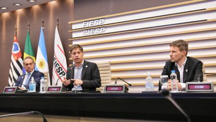 Kicillof: “La integración entre Argentina y Brasil debe profundizarse a largo plazo”