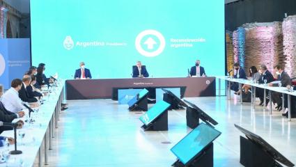 La palabra de los gobernadores tras el encuentro con Alberto y Guzmán en Casa Rosada