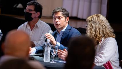 Kicillof: “Es un inicio de clases con presencialidad más cuidada gracias al esfuerzo inmenso de la vacunación”