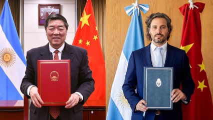 Kicillof y Cafiero respaldaron la búsqueda de alianzas económicas con Rusia y China