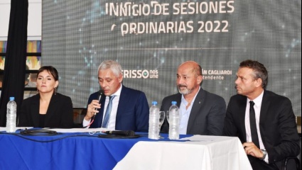En la apertura de Sesiones, Fabián Cagliardi se olvidó de los conflictos y enfatizó en obras