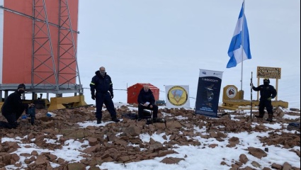 La CONAE avanza en la instalación de dos antenas en la Antártida