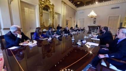 Se reunió el Gabinete nacional, centrado en el crecimiento económico como eje de gestión