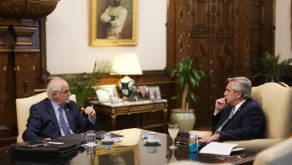 Alberto Fernández y Taiana se reunieron para analizar la gira del ministro por Francia y Alemania