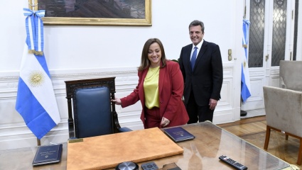 Diputados aceptó la renuncia de Massa y Cecilia Moreau es la nueva presidenta del cuerpo