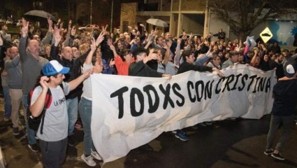 El pueblo y los dirigentes del interior bonaerense muestran su apoyo a Cristina