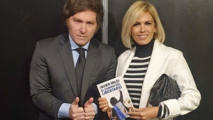 Canosa se abrazó con Milei y recibió una oferta para hacer política: “La esperamos con los brazos abiertos”