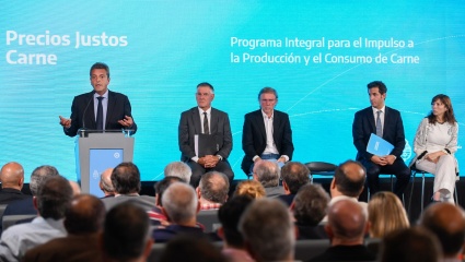 Massa anunció una serie de medidas dirigidas a controlar el precio de la carne, fomentar la producción y el consumo