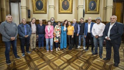 La sugestiva frase de CFK ante los sindicalistas: “Los que están pensando que me voy a dedicar a cuidar a los nietos, que se olviden”