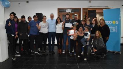 Berisso: el Movimiento Somos Barrios de Pie organizó una peña bajo el lema "Patria para Todos"