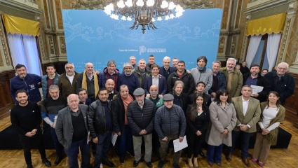 Kicillof y Correa se reunieron con referentes de 33 sindicatos industriales