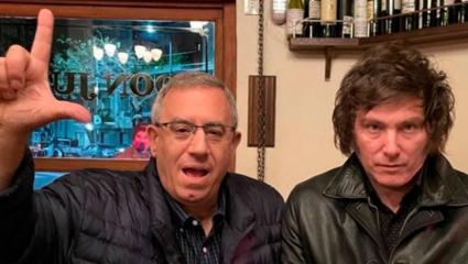 Javier Milei contra Carlos Maslatón: "Es un topo de Larreta"