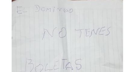 Amenazaron con prender fuego un local de Escudero: "El domingo no tenés boletas"