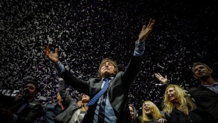 Al igual que en las PASO, Javier Milei cierra su campaña en el Movistar Arena