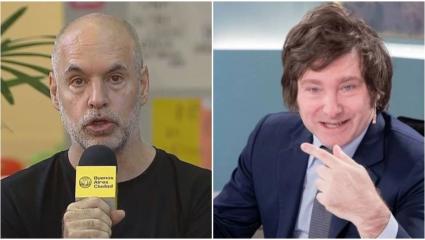 Larreta se sumó a las críticas contra Milei por la suba del dólar blue: "Colabora con la situación de caos"