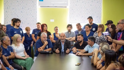 Secco y los municipales de Ensenada firmaron un acuerdo del 55%