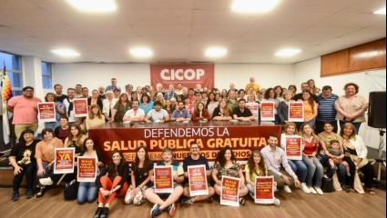 Para CICOP "el DNU y la Ley Ómnibus atentan contra el derecho a la Salud Pública de la población"
