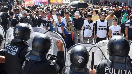 Se realiza la audiencia por el protocolo antipiquetes de Bullrich