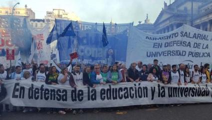 Docentes y estudiantes anunciaron un paro en rechazo al “brutal” ajuste en las universidades públicas
