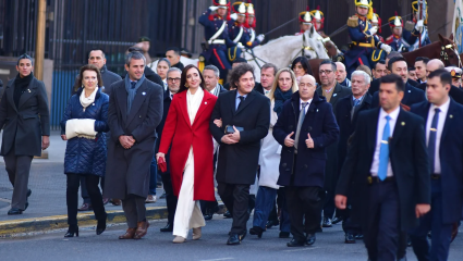 Milei, Villlarruel y ministros participan del Tedeum por el Día de la Independencia