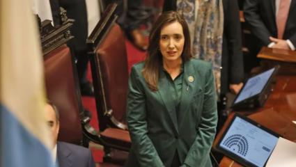 Victoria Villarruel sigue viendo la película desde afuera