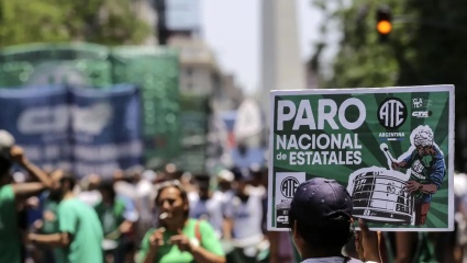 Los estatales anunciaron un paro para el miércoles