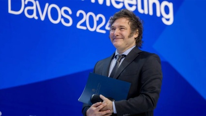 Milei profundizó su batalla cultural en Davos: "El virus de la ideología Woke es el cáncer que hay que extirpar"