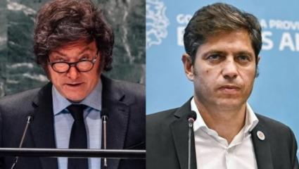Javier Milei presiona a Axel Kicillof, exige su renuncia y amenaza con intervenir la Provincia