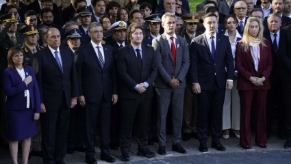 El discurso de Javier Milei en el acto por Malvinas