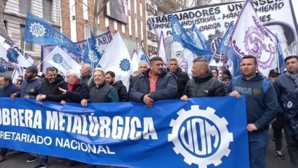 Los metalúrgicos van al paro este miércoles: “Nos quedamos sin salario y sin trabajo”
