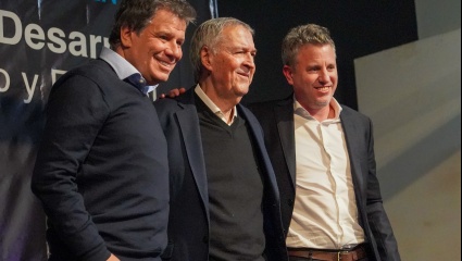 Manes y Schiaretti debatieron en La Plata sobre el futuro productivo del país