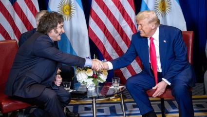 Mientras aumenta la tensión a nivel global, Milei respaldó a Donald Trump tras el ataque de Estados Unidos a Irán