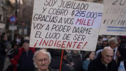 La calle, al rojo vivo: jubilados, trabajadores del Garrahan y pilotos se manifestarán contra el gobierno de Milei