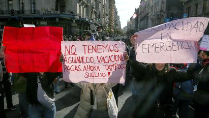 Jubilados, ATE y las dos CTA marchan este miércoles frente al Congreso contra los vetos de Javier Milei