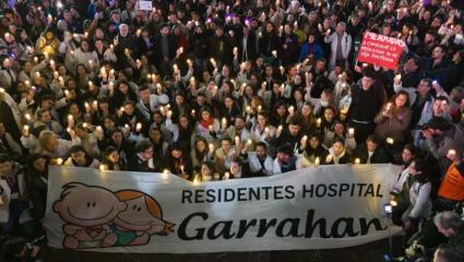 El grito del Garrahan: "Si no obtenemos respuesta, vamos a ir a la propia casa del presidente"
