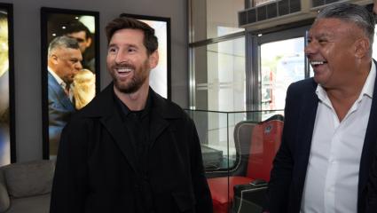 Tras las acusaciones de Bullrich, Tapia recibió un fuerte respaldo de Messi