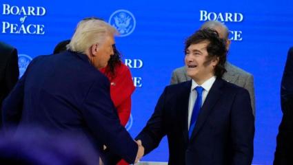 En el Foro de Davos, Milei firmó la integración de la Argentina al Consejo de Paz creado por Trump