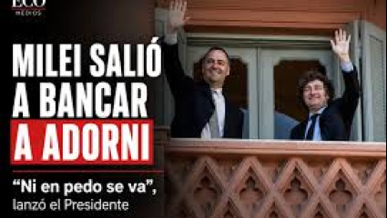 “Ni en pedo se va”: Milei ratificó a Adorni y cargó contra el “ego” del periodismo