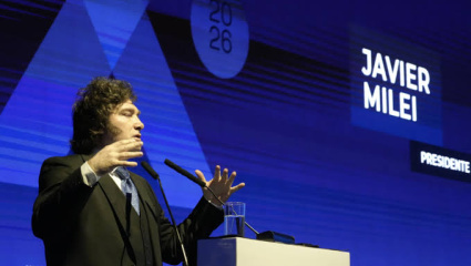 Milei se lavó las manos en la Expo EFI y volvió a culpar al periodismo: "Discrepancia inédita entre los datos reales y lo que dicen los medios"