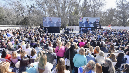 San Vicente: un homenaje a Perón marcado por la fractura interna y un mensaje entrelíneas de Kicillof
