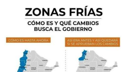 El régimen de zonas frías entra en la negociación del Senado y las provincias defienden el subsidio al gas en pleno invierno