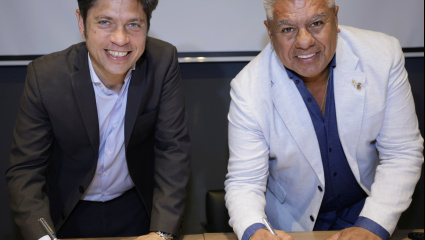 Alianza estratégica sobre el césped: la AFA exhibió las obras del Estadio Único y consolidó su sintonía con Kicillof