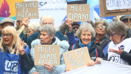 La CGT y los jubilados relanzan el plan de lucha con marchas escalonadas hasta noviembre