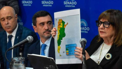 "Propiedad no es soberanía": Patricia Bullrich defendió la nueva Ley de Tierras y apuntó directo contra Máximo Kirchner