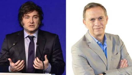Grave cruce mediático: Milei lanzó insultos escatológicos contra Bonelli y Nelson Castro cuestionó su salud