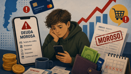 El endeudamiento familiar cambia por la recesión y el salto del dólar mayorista