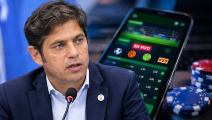 El gobierno de Axel Kicillof aplicará un descuento del 2% a quienes ganen en las apuestas virtuales