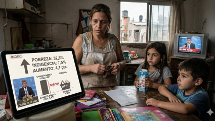 Giro en los indicadores sociales: la pobreza rompió su racha en baja y encendió las alarmas económicas