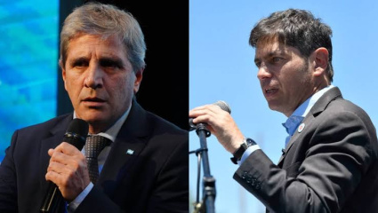 Luis Caputo responsabilizó a la oposición por la volatilidad financiera y tildó de "Anticristo" a Axel Kicillof
